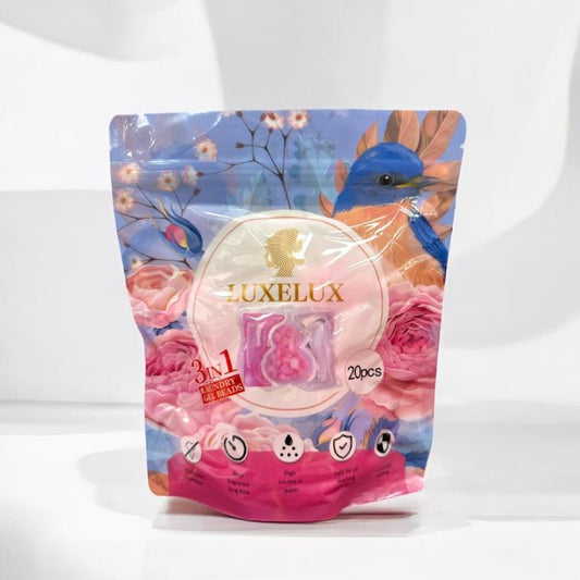 LUXELUX skalbimo kapsulės 3 in 1 20 vnt.
