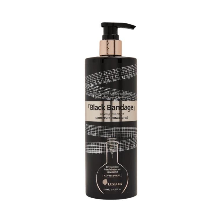 LUXELUX Black Bandage plaukų šampūnas nuo pleiskanų