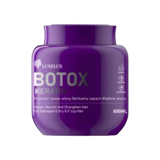 LUXELUX plaukų botoksas su keratinu