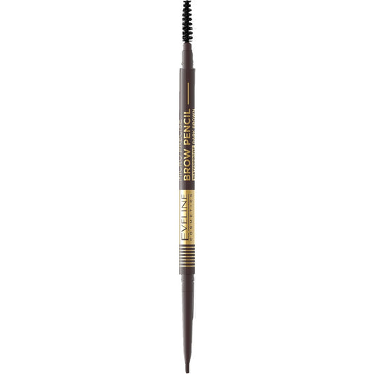 EVELINE Micro Precise Brow Pencil Ultrapreciziška antakių pieštukė 03 Dark Brown