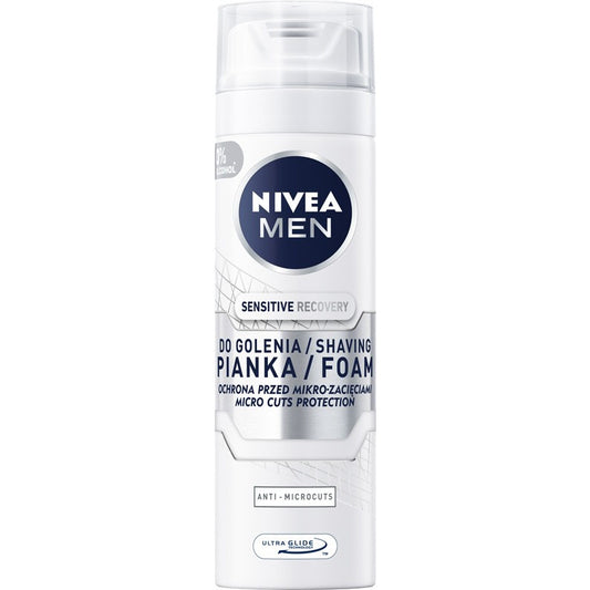 NIVEA MEN Regeneruojanti skutimosi putos Sensitive Recovery 200 ml