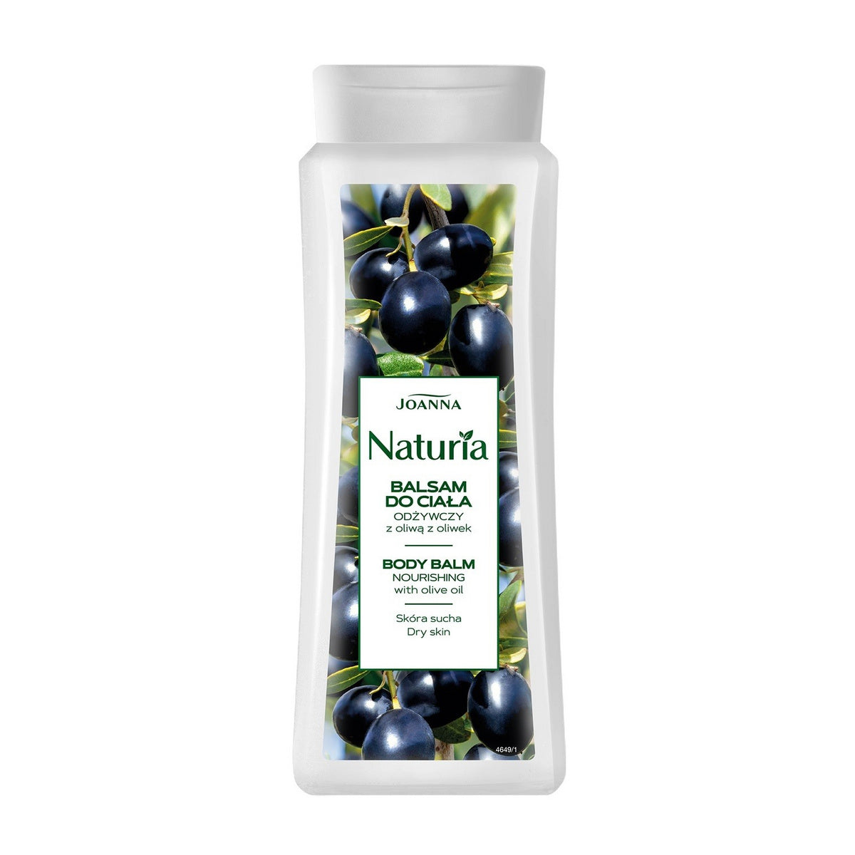 JOANNA Naturia Kūno balzamas drėkinantis - Alyvuogių aliejus 500 ml