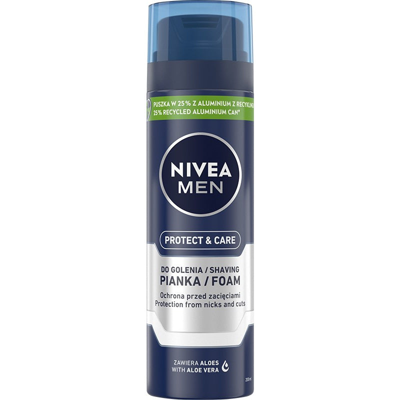 NIVEA MEN Skustuvo putos Protect & Care 200 ml