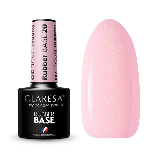CLARESA Baza po hibridinį laką Rubber - 20 5g