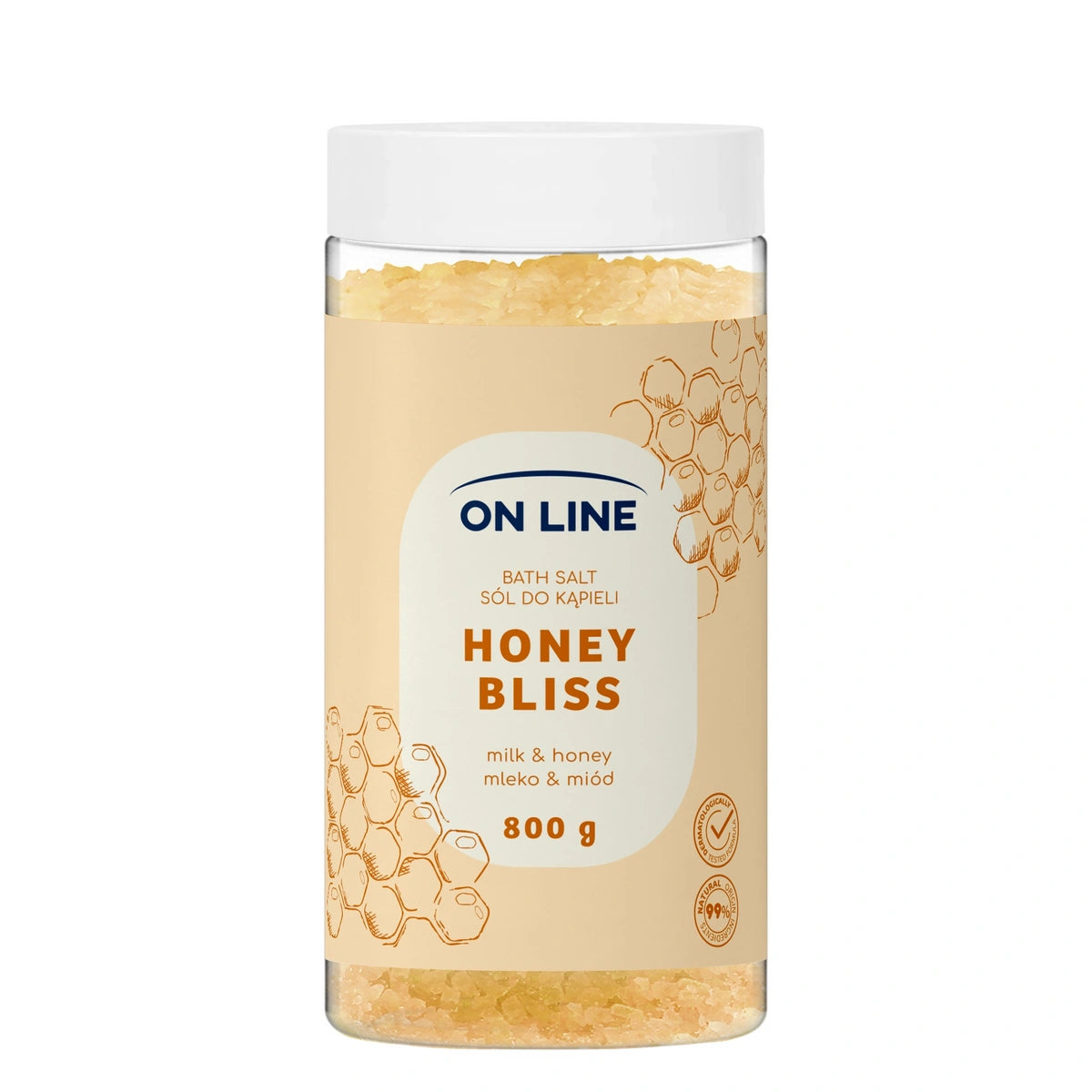 ON LINE Druska voniai Honey Bliss 800 g