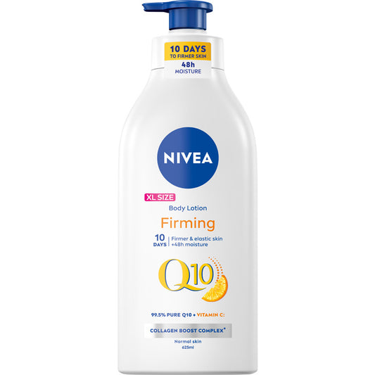 NIVEA Body Stangrinantis kūno balzamas Q10 625 ml