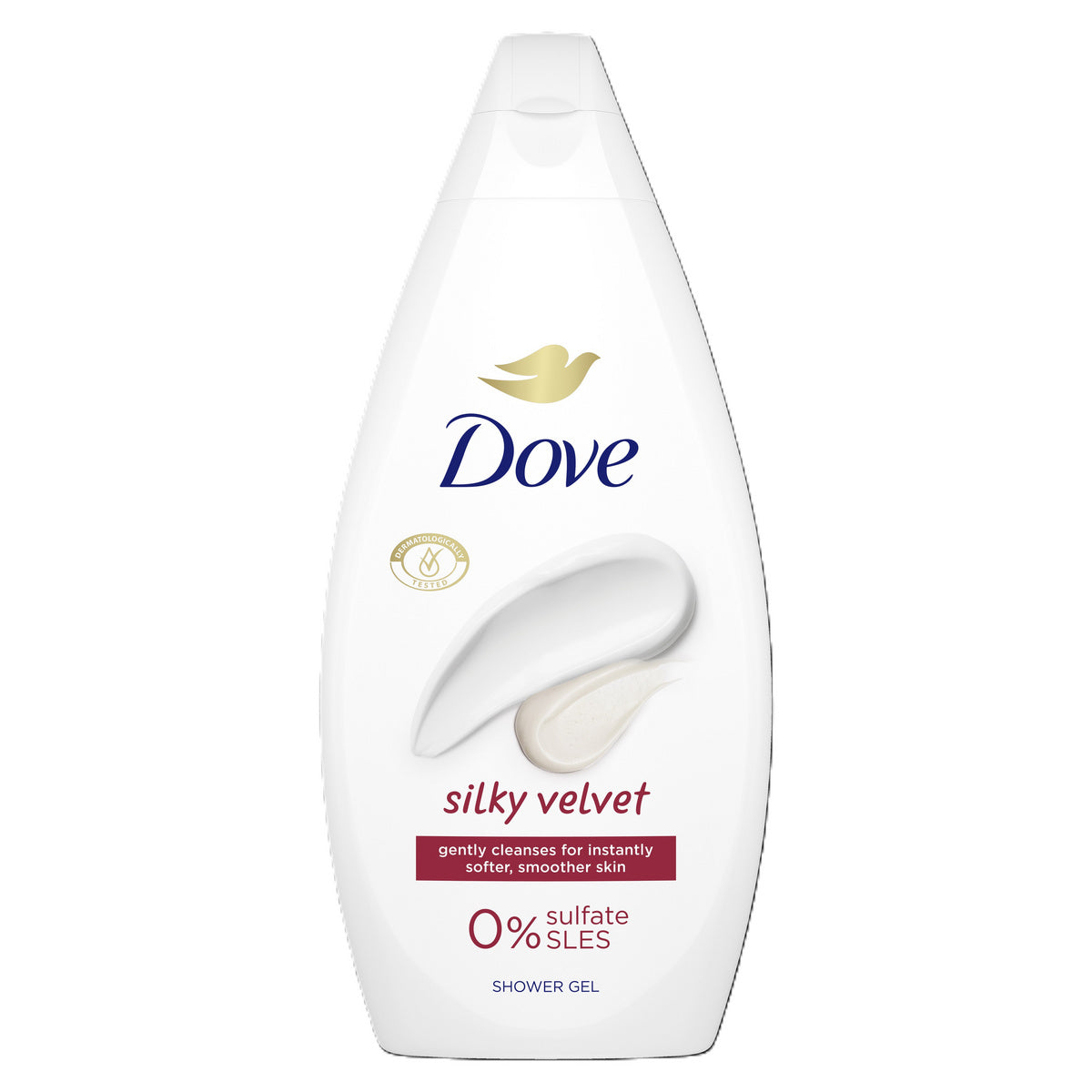 DOVE Silky Velvet Dušo gelis 450 ml