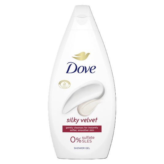 DOVE Silky Velvet Dušo gelis 450 ml