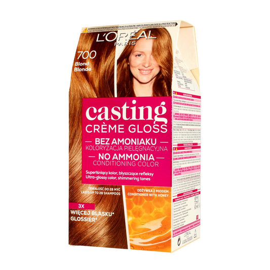 LOREAL Casting Creme Gloss Kremas koloryzujący nr 700 Blond