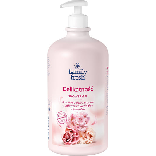 SORAYA Dušo gelis Family Fresh DELIKATNOŚĆ su pompa 1000ml