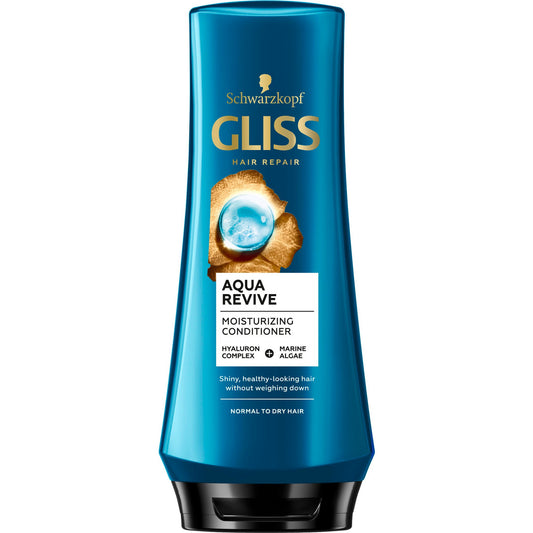 Schwarzkopf Gliss Hair Repair Plaukų priežiūros priemonė Aqua Revive 200ml