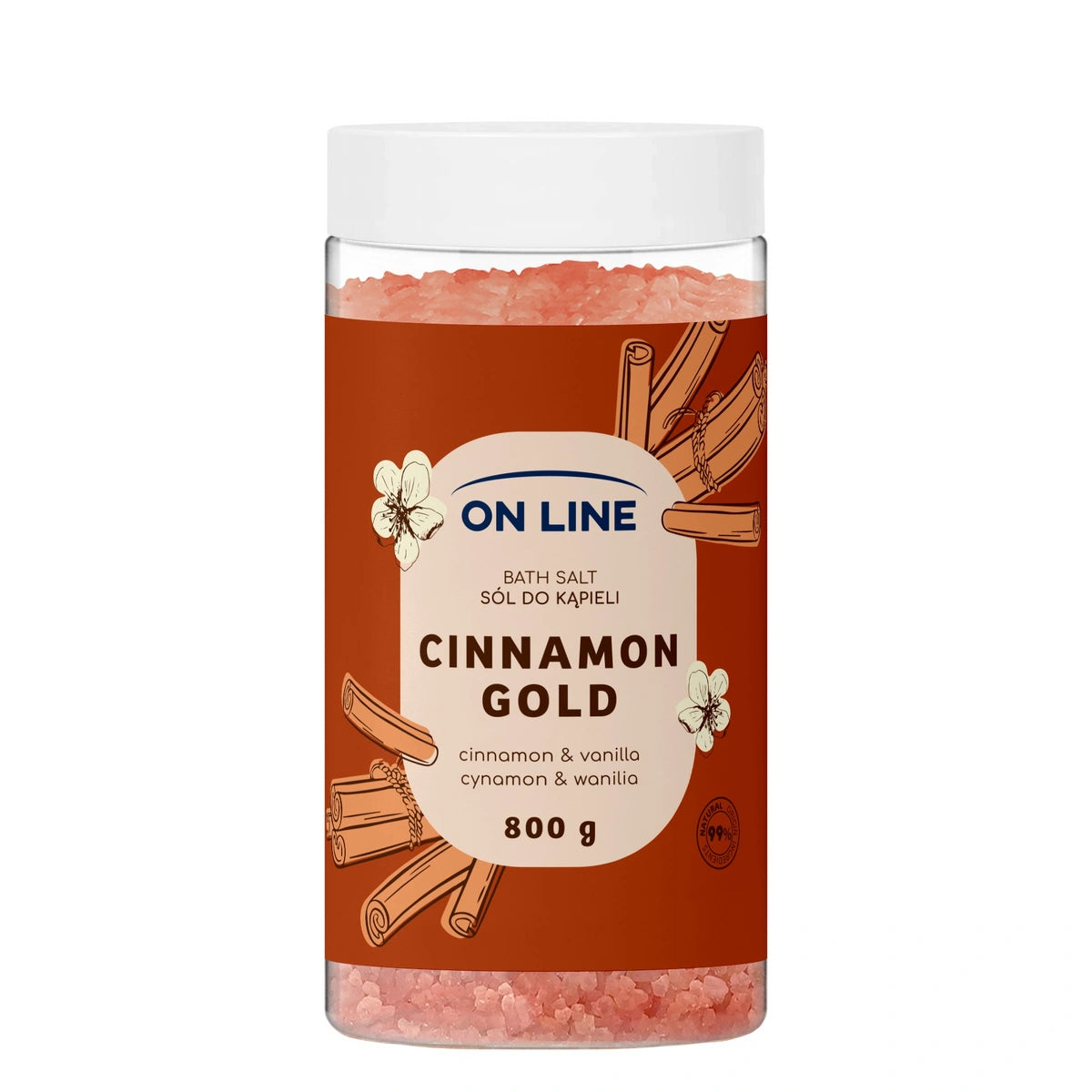 ON LINE Druska voniai Cinnamon Gold 800 g