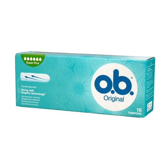 O.B. Original Super Plus tamponai 1op.-16 vnt.