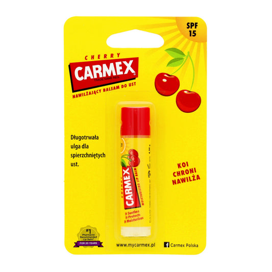 Carmex Drėkinamasis lūpų balzamas pieštuke - Cherry 4.25g