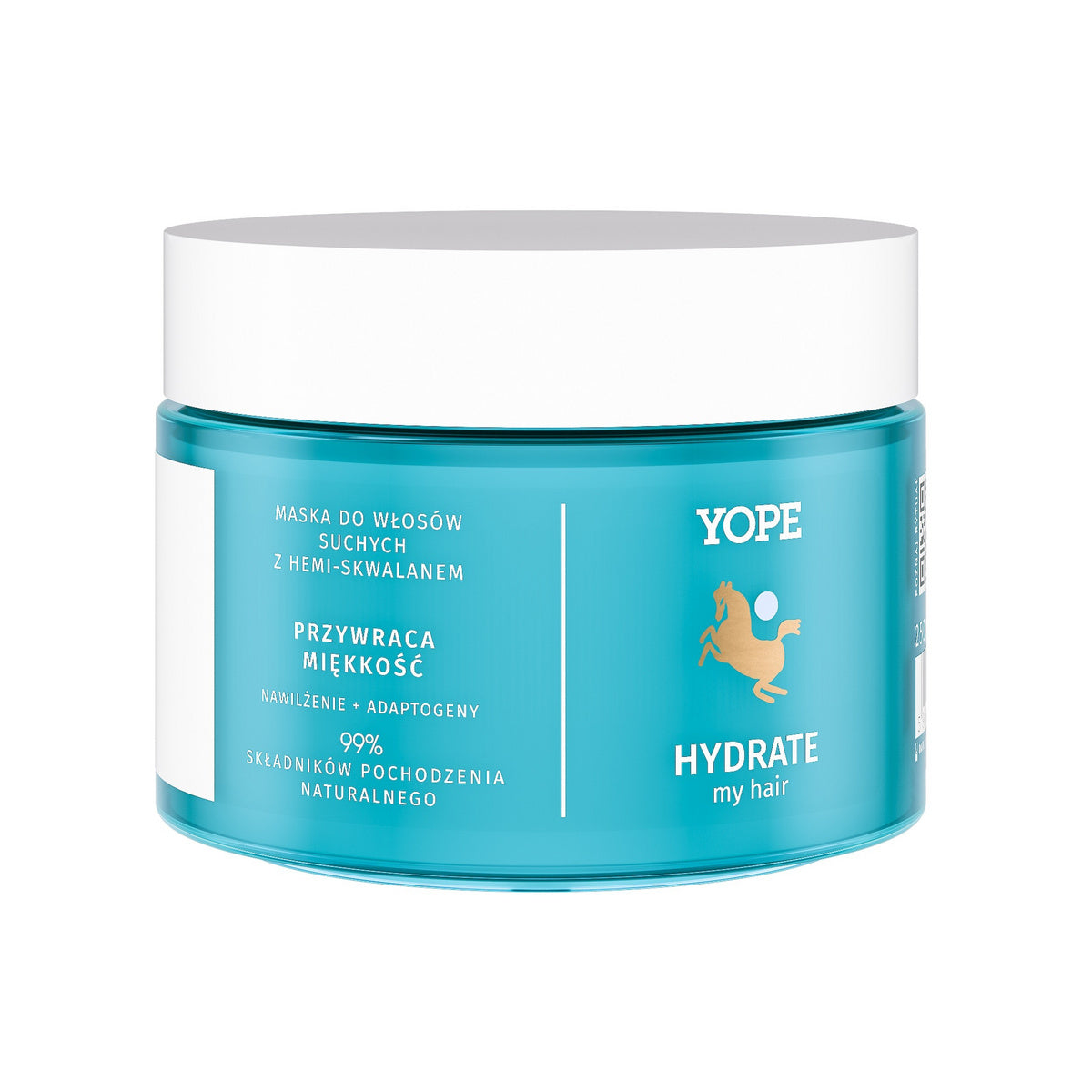 YOPE Hydrate My Hair kaukė sausiems plaukams su hemi-skwalanu 250 ml