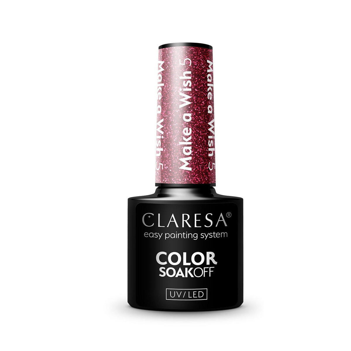 CLARESA Hibridinis nagų lakas MAKE A WISH nr. 5 5g