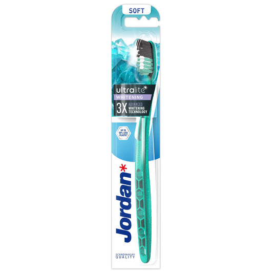 JORDAN Ultralite Dantų šepetėlis White Soft