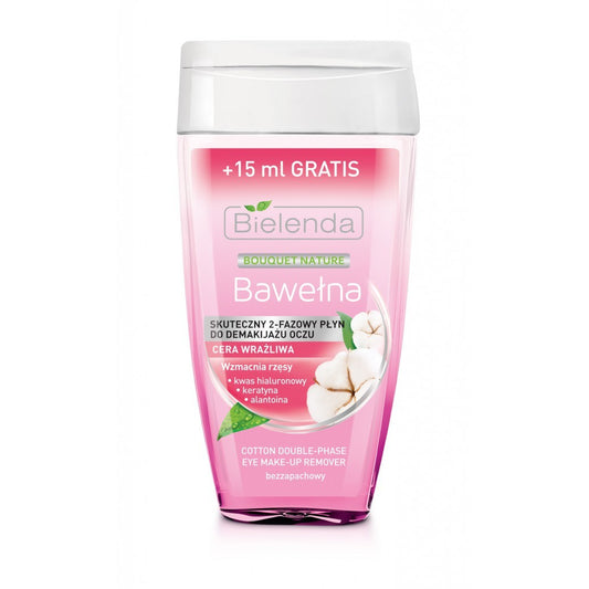 BIELENDA BAWEŁNA Dvigubas akių makiažo valiklis 140ml