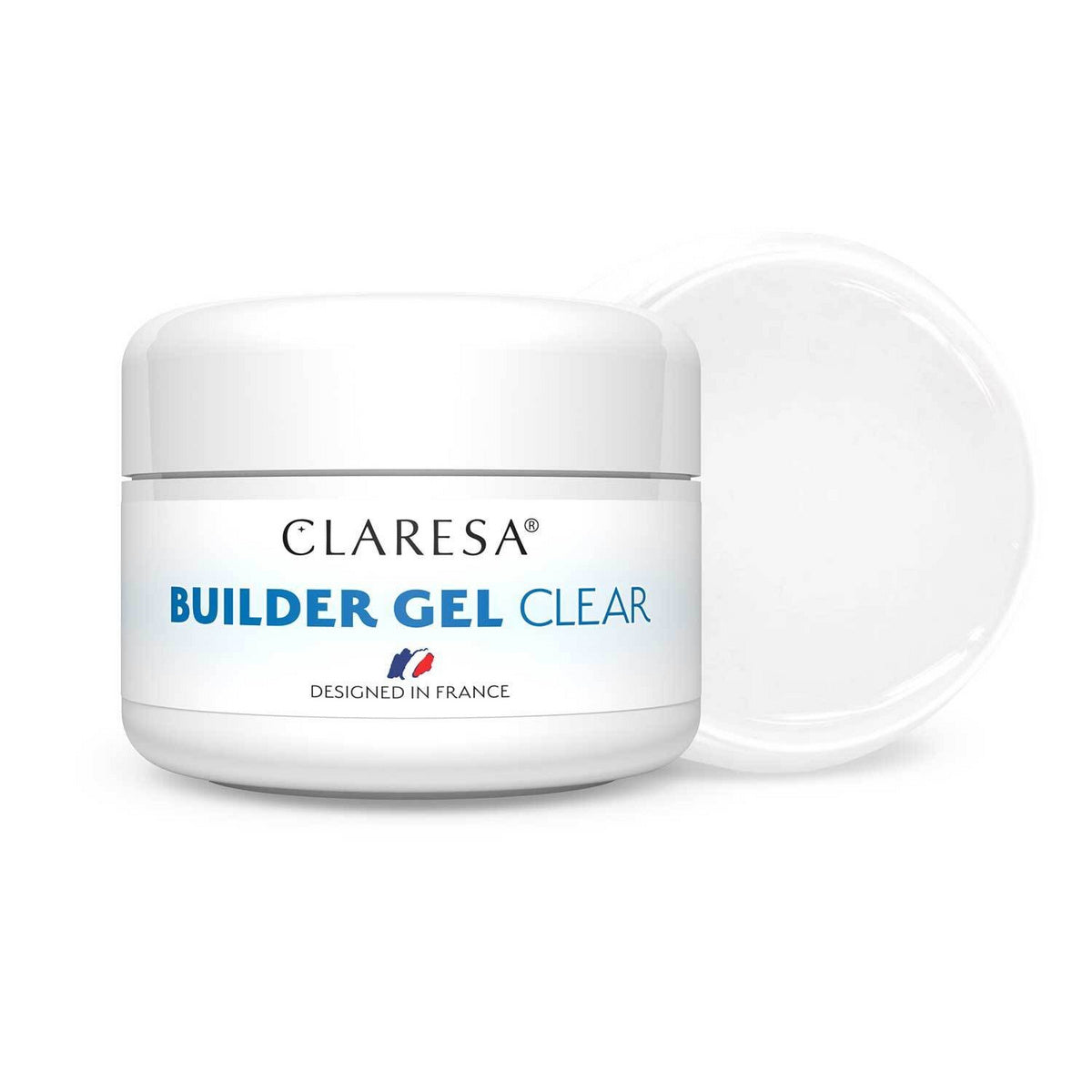 CLARESA Statybinis gelis nagams Builder - Clear 25g