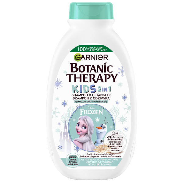 GARNIER Botanic Therapy Kids Šampūnas su kondicionieriumi 2w1 - Frozen 250 ml