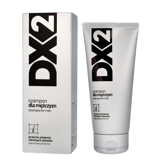 DX2 Šampūnas nuo žilimo tamsiems plaukams 150 ml