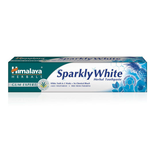 HIMALAYA Herbal Žolelių Dantų Pasta Sparkly White - Gum Expert 75ml