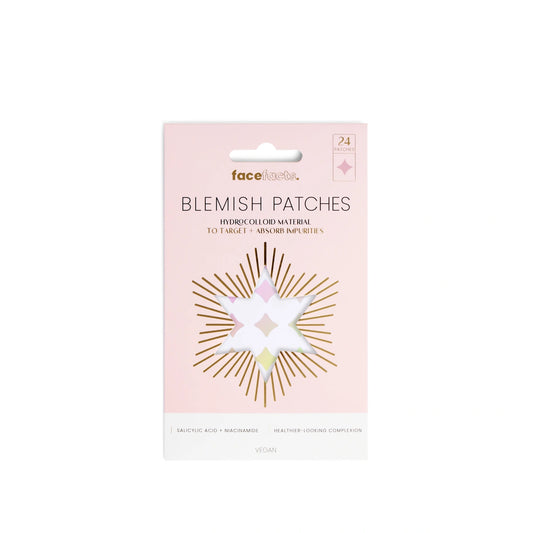 FACE FACTS Blemish Patches pleistrai nuo spuogų - Holografiniai deimantai 1 pakuotė - 24 vnt.