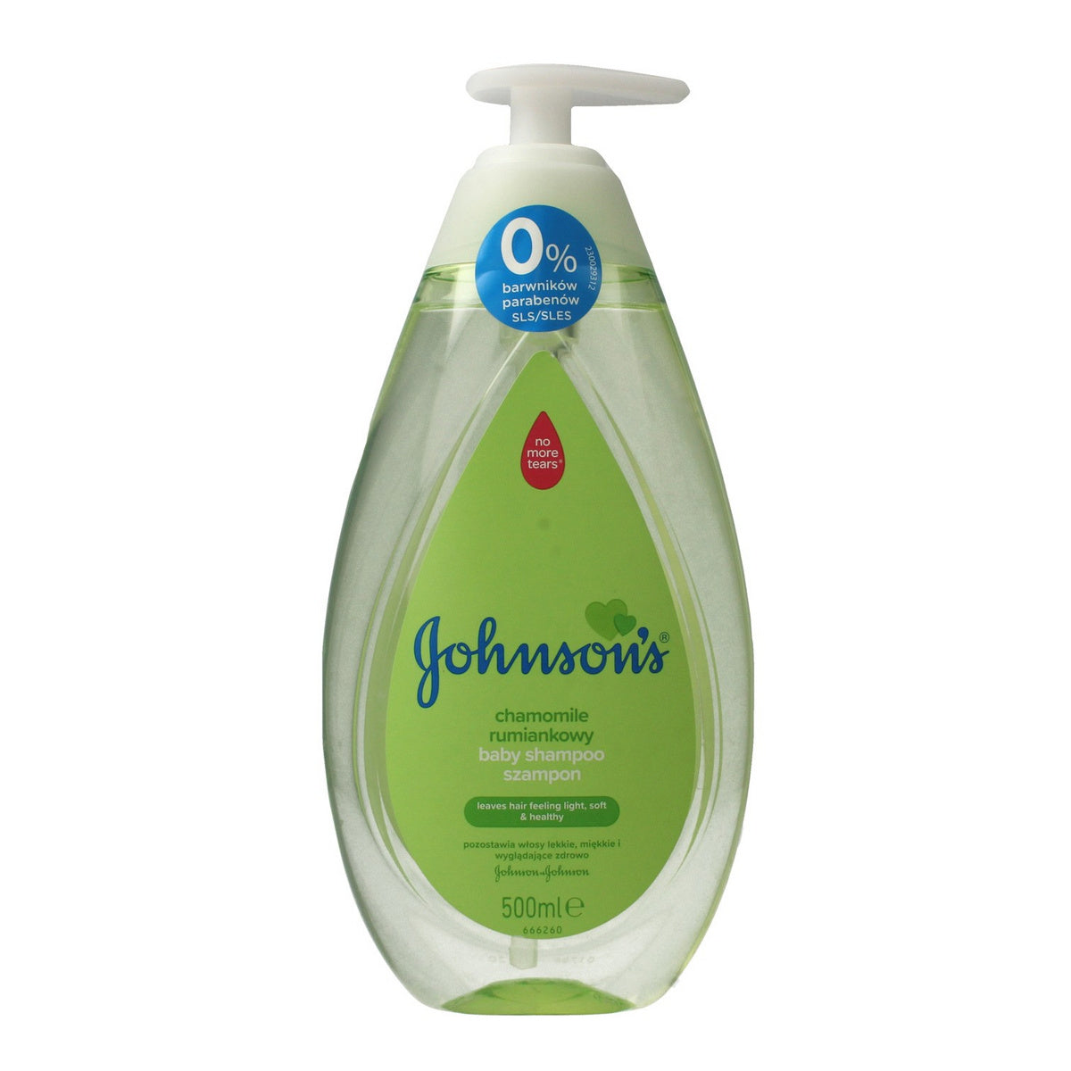 Johnson`s Baby Ramunėlių šampūnas vaikams 500ml