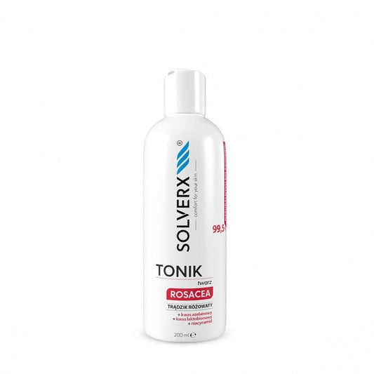 SOLVERX Rosacea Tonikas veidui su rožine spuogų liga 200 ml