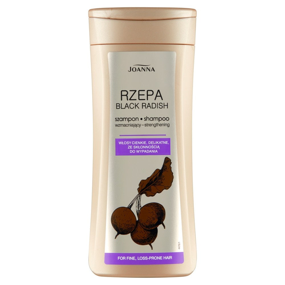 JOANNA Rzepa Stiprinamasis šampūnas ploniems ir slenkantiems plaukams 200 ml
