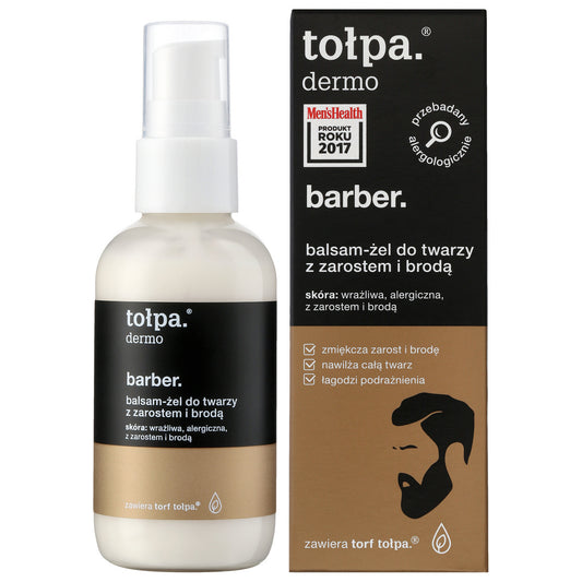 TOŁPA Dermo Barber Balsamas-gelis veidui su barzda ir 75 ml