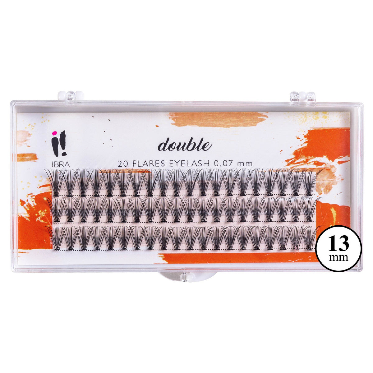 IBRA Blakstienų kuokšteliai DOUBLE 0.07-C-13 mm - 1 pak.