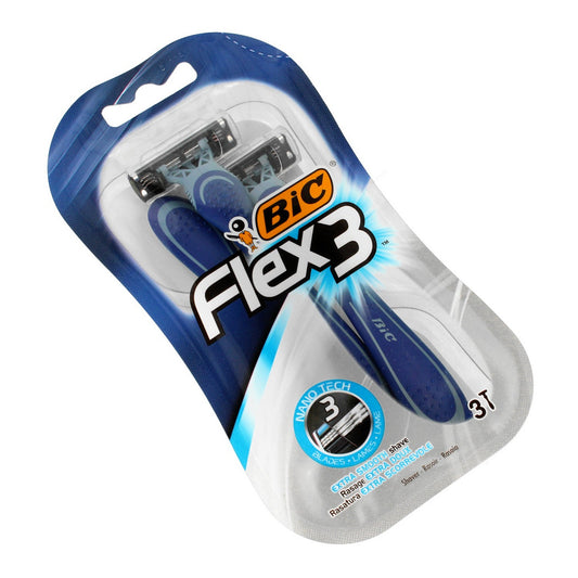 BIC Komfortiška skutimo mašina 3 Flex Blister 3 1op.-3vnt