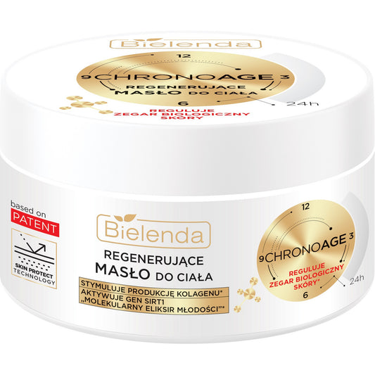 BIELENDA CHRONO AGE 24H Regeneruojantis kūno sviestas 200ml