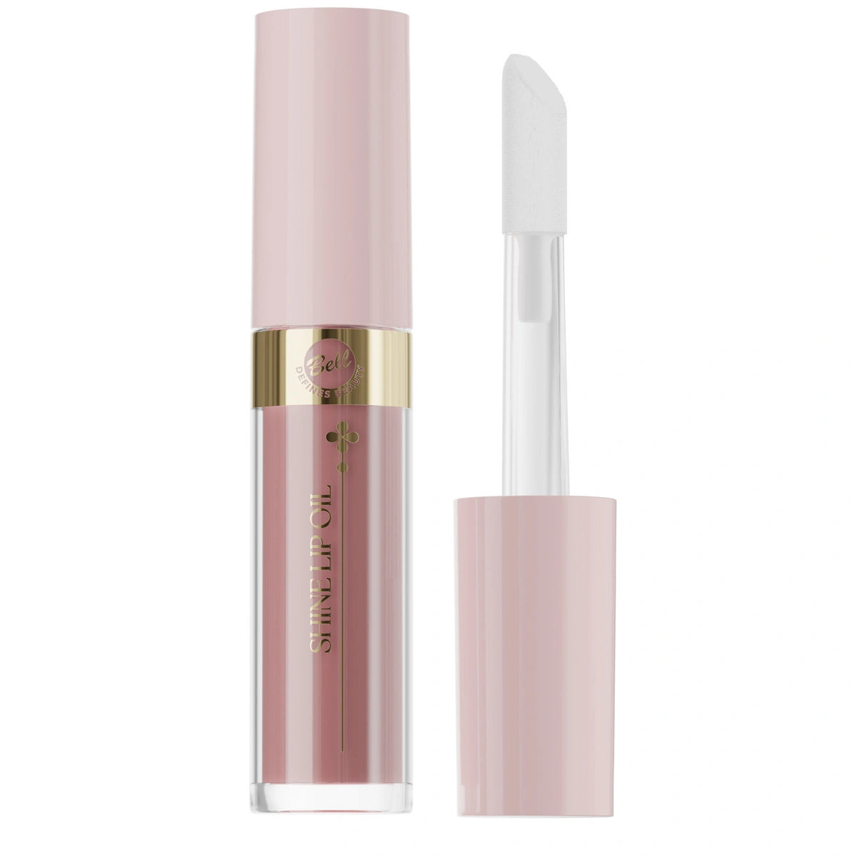BELL Shine Lip Oil Lūpų aliejus 02 Glossy Nude 5,8g
