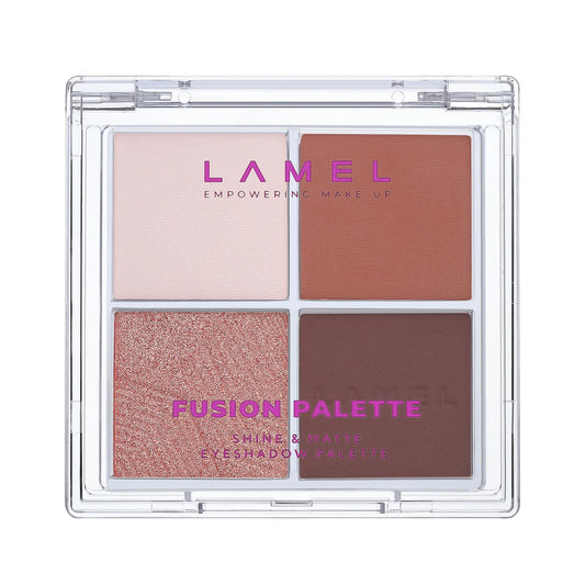 LAMEL Fusion Palette Akių šešėlių paletė nr. 401