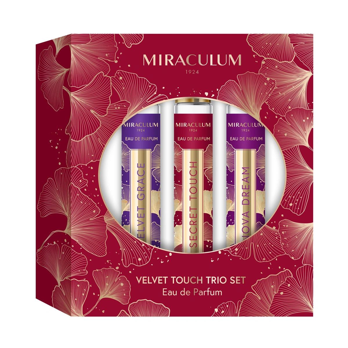MIRACULUM Dovanų rinkinys Velvet Trio Set Kvepalai 3 x 30 ml