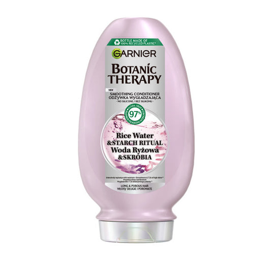 GARNIER Botanic Therapy Glotninanti Kondicionierius su Ryžių Vandeniu ir Krakmolu 200 ml