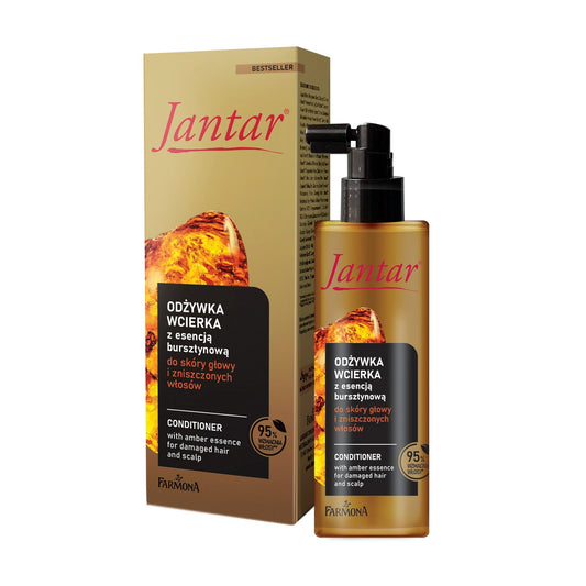 JANTAR Regeneruojanti kondicionierius su gintaro esencija pažeistiems plaukams 100 ml