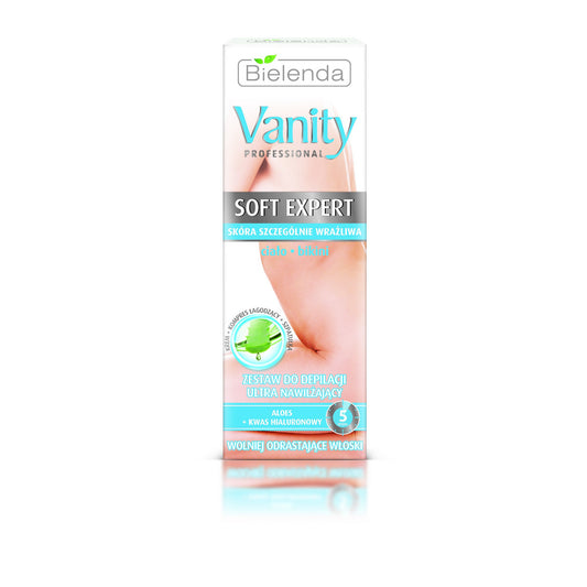 BIELENDA VANITY SOFT EXPERT Ultra drėkinanti depiliacijos rinkinys 100ml