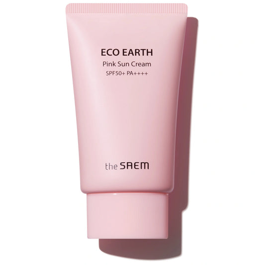 SAEM Eco Earth Pink Sun Kremas su SPF 50+