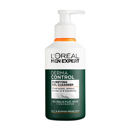 LOREAL Men Expert Derma Control Valymo gelis veidui 260 ml