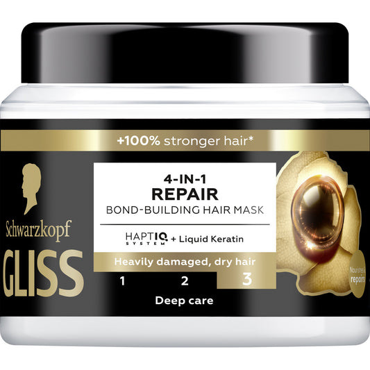 SCHWARZKOPF Gliss TRT Ultra Repair maistingumo kaukė 4w1 400 ml