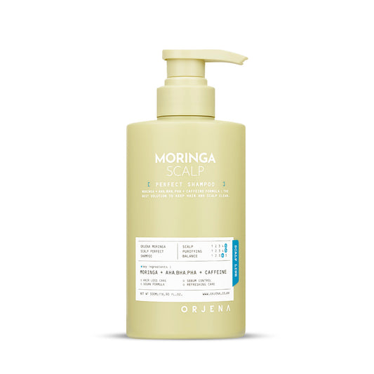 ORJENA Perfect Drėkinamasis šampūnas su Moringa galvos odai 500 ml