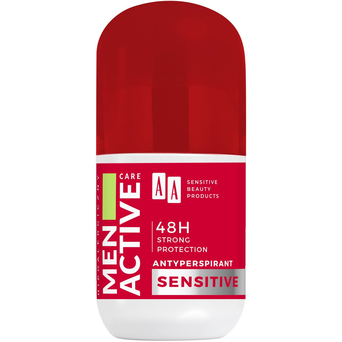 AA Men Active Care Dezodorantas antyperspirantas roll-on Sensitive 50ml