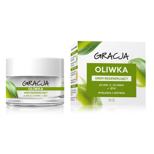 Gracija Kremas su alyvuogių aliejumi dienai ir naktiai regeneruojantis 50ml