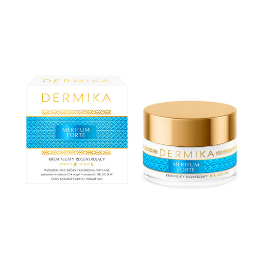 DERM MERITUM FORTE Riebus regeneruojantis kremas
