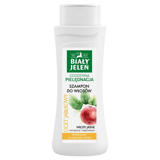 Baltasis Elnias Hipoalerginis šampūnas su obuolių actu 300ml
