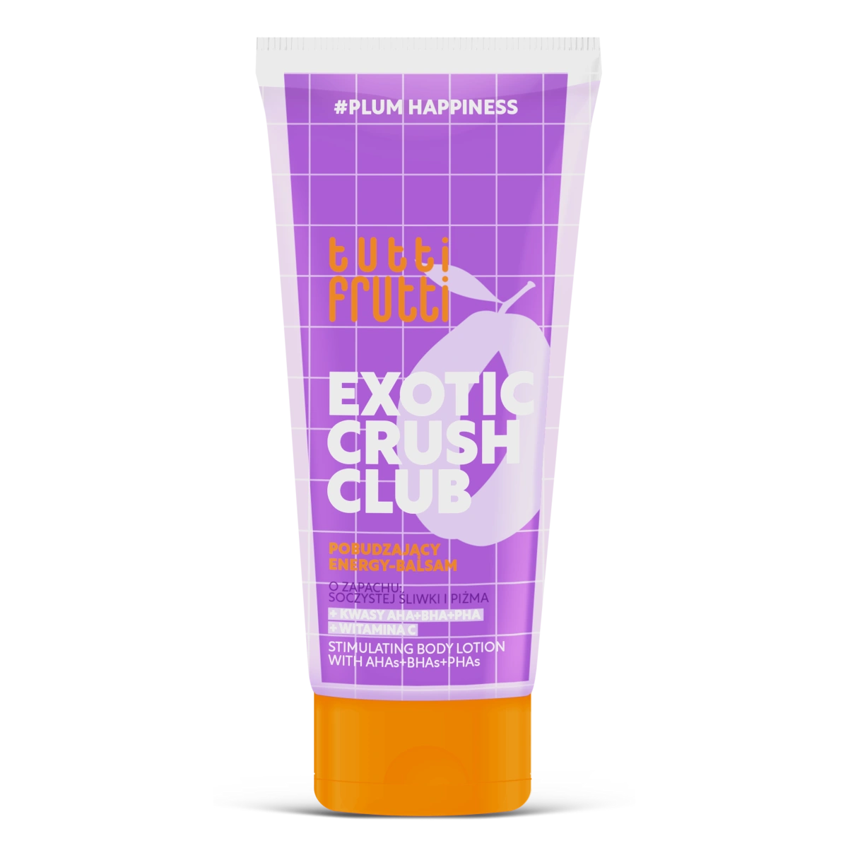 TUTTI FRUTTI Exotic Crush Club Energizuojantis Balsamas Sultinga Slyva ir Muskusas 200 ml