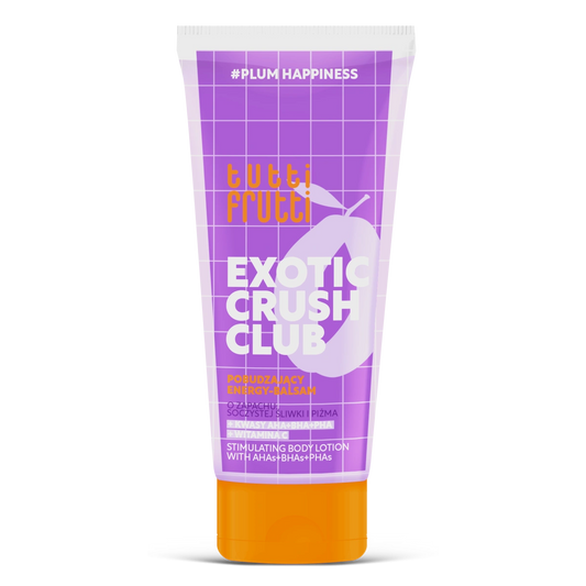 TUTTI FRUTTI Exotic Crush Club Energizuojantis Balsamas Sultinga Slyva ir Muskusas 200 ml